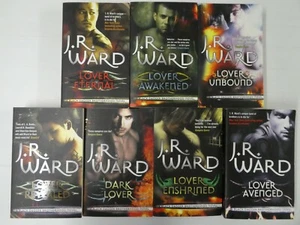 J.R. Ward, Bundle Of 7 x Books, Black Dagger Brotherhood (PB) WD12 - Picture 1 of 9