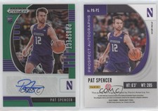 2020-21 Panini Prizm Draft Picks Prospect Green Pat Spencer #PA-PS Auto