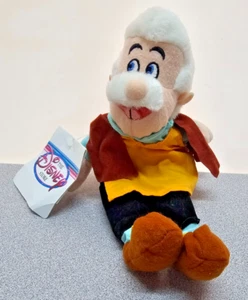 Disney Store Disney Mini Bolsa de Frijoles Peluche Pinocho - Geppetto 8" - Imagen 1 de 8