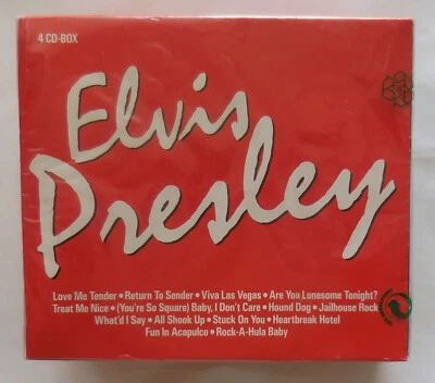 Elvis Presley - 4 CD-Box Original verpackt in Folie. ungeöffnet - Bild 1 von 4