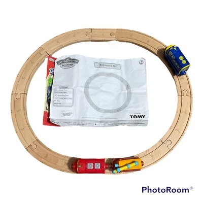 Lot Of Chuggington Wood Train Tracks & Trains Wilson Brewster Fuel Car 10 Tracks - Image 1 of 4