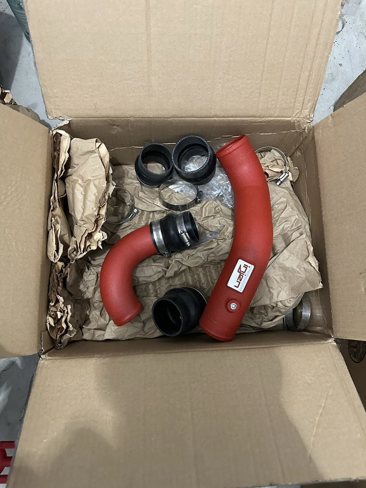 Kit de tuberías intercooler rojo arrugas Injen 2017+ Honda Civic Type-R FK8 Foto 1 de 1