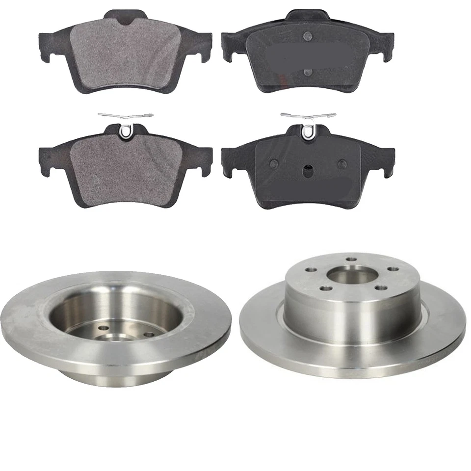 KIT PASTIGLIE E DISCHI POSTERIORI COMPATIBILE PER FORD C-MAX (DXA/CB7, DXA/CEU) - Immagine 1 di 1