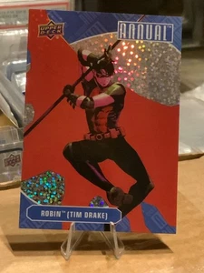 Robin (Tim Drake) 2023-2024 Upper Deck DC Annual Silver Sparkle #42 - Picture 1 of 6