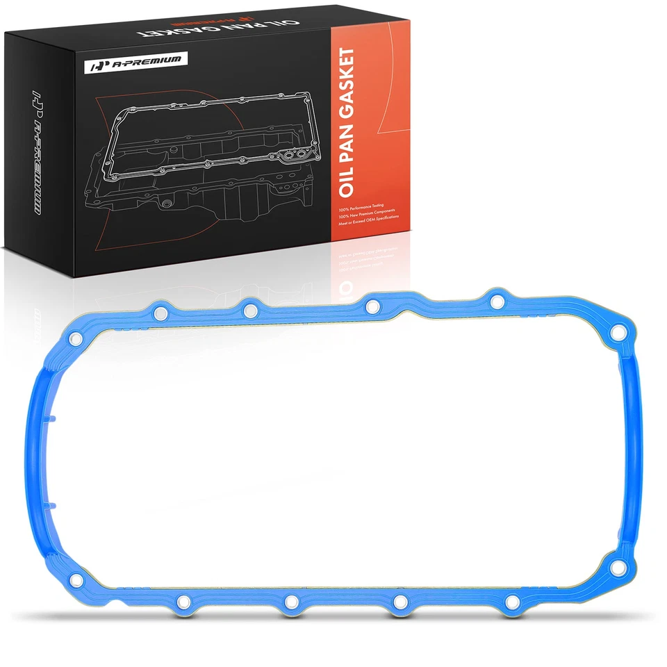 A-Premium Engine Oil Pan Gasket for Jeep Cherokee Chevrolet Camaro GMC S15 Jimmy - Image 1 of 4