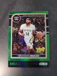 2024-25 Panini NBA Hoops Green Foil /99 Brandon Ingram #199 Pelicans 44/99 - Bild 1 von 3