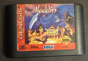 Disney's Aladdin (Sega Genesis, 1993) nur Spielkassette - Bild 1 von 2