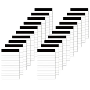 20 Pack Small Notepad, 3 x 5 Inch Ultra Quality Note Pads, Server Lined Papers - Picture 1 of 6