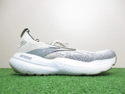 Brooks Glycerin Stealthfit 21 Womens Size 9 Medium B White Grey Black Sneakers - Image 1 of 4