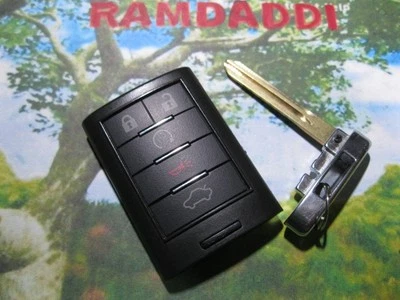 NICE 100% Original OEM #2 Cadillac 08-15 CTS STS 25943677 Remote Fob Transmitter - Image 1 of 4