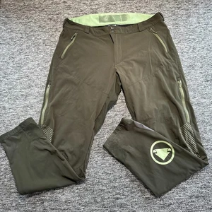 Pantalones Endura MT500 Spray Para Hombre XXXL Verde Impermeable MTB Ciclismo Cremallera Pierna - Imagen 1 de 12