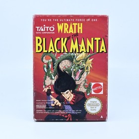 Wrath of the Black Manta - Nintendo Entertainment System / NES Boxed Game - PAL