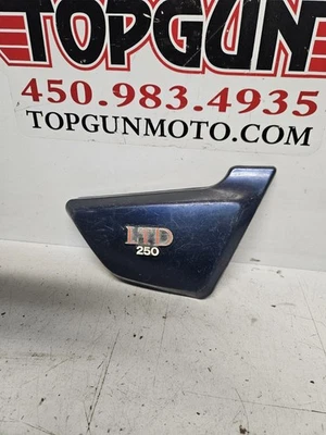 1980 1981 1982 KAWASAKI KZ250 KZ 250 LTD CSR PANEL RIGHT SIDE COVER 36001-1092 - Image 1 of 4