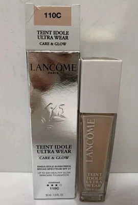 Lancome Teint Idole Ultra Wear Care & Glow Foundation ~ 110C ~ 1 oz ~ Exp 01/26 - Image 1 of 4