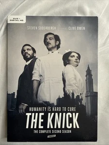 The Knick - Season 2 Complete (DVD, 2016, 4-Disc Set) w/ Slipcover - VERY GOOD - Picture 1 of 9