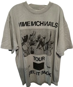 Camiseta Nine Inch Nails Peel It Back Tour 2025 XL Auténtica Defecto Ver Fotos - Imagen 1 de 4