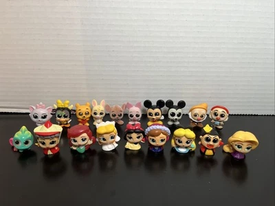 Коллекция Disney Doorables Misc Lot of Figures Princesses Pooh Dwarf Character - Изображение 1 из 4