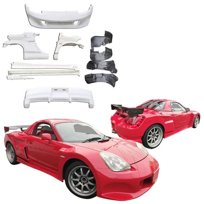 ModeloDrive FRP RLES Wide Body Kit w Linders MRS for MR2 Spyder Toyota 00-05 mo Foto 1 de 4