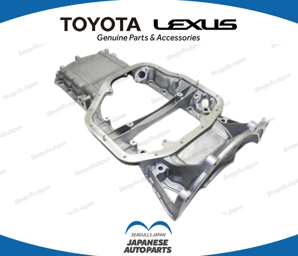 Placa superior de aceite para cárter trasero TOYOTA OEM JZA80 SUPRA MK4 2JZ-GTE 12111-46052 Foto 1 de 1