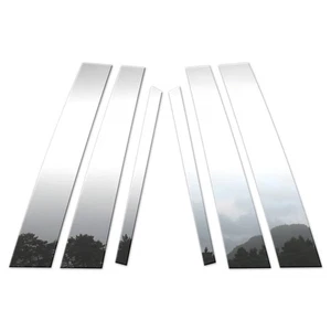 Borde de poste de pilar cromado de 6 piezas para Lincoln Town Car 98-11 - Imagen 1 de 3