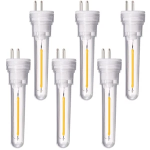 S14 LED Bulb 6 Pack String Light Bulbs 1.5 Watt Replacement Light Bulb, Shatt... - Picture 1 of 6