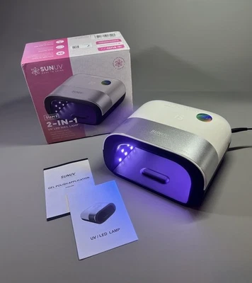 Sunuv UV Led Lámpara de Uñas Secador para Gel Esmalte Curado Luz Máquina Temporizador Sensor - Imagen 1 de 4
