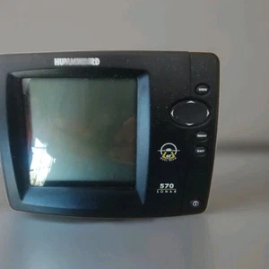 Humminbird 570 Fish Finder Head Only - no transducer or power cable no Mount  - Picture 1 of 2