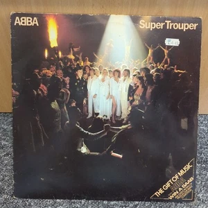 Abba Super Trouper 12” Vinyl LP Album Record Epic/Polar 1980 - Picture 1 of 4