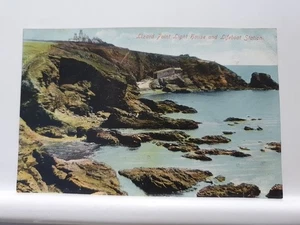 Vintage Postcard, Lizard Point Light House And Lifeboat Station (2R) - Picture 1 of 2