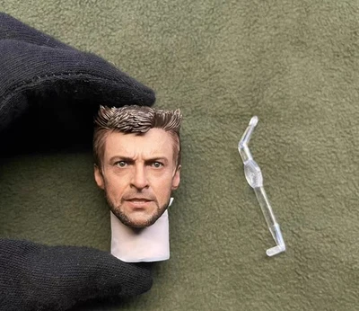 1/6 Scale Head Sculpt Figure Hot Toys Deadpool Wolverine HT MMS754 Collectible - Image 1 of 2