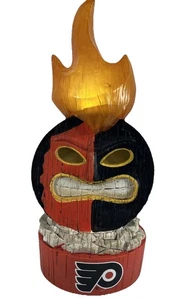 NHL Philadelphia Flyers Hockey Sammelfigur beleuchtetes Feuerhaar Totem Tiki 12 Zoll - Bild 1 von 10