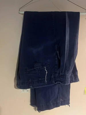 BULWARK PANTS NAVY PLW2NV2 NWOT Durable Pleated Fire Resistant FR Work 38/30 - Image 1 of 2