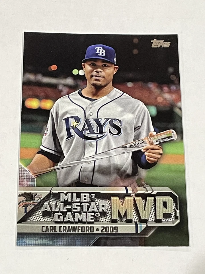 2017 Topps Baseball All-Star Game MVP - Carl Crawford - Tampa Bay Rays - Image 1 of 2
