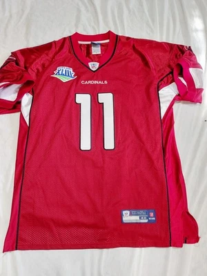 NFL Larry Fitzgerald #11 Arizona Cardinals Super Bowl XLIII Jersey Size 48  - Image 1 of 4
