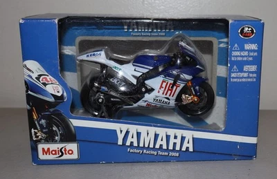 Maisto Yamaha Factory Racing No. 48 Diecast 1:18 MotoGP Bike 2008 Boxed - Image 1 of 3