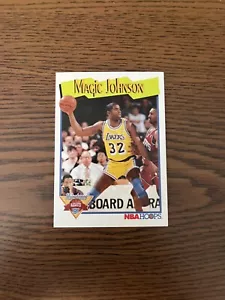 1991-92 NBA Hoops - Magic Johnson - #316 - Milestones Assists 91 - LA Lakers - Picture 1 of 2