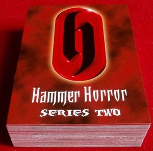 HAMMER HORROR - Serie Dos - JUEGO BASE COMPLETO (54 cartas) - Strictly Ink 2010 - Imagen 1 de 24