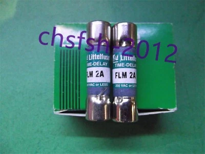 1 pcs New Littelfuse Time-Delay time delay fuse fuse FLM 2A 10X38 2A250V - Image 1 of 3