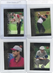 4 Diff. 2001 Upper Deck Tiger Woods Rookie Insert Tiger's Tales card lot - Bild 1 von 2