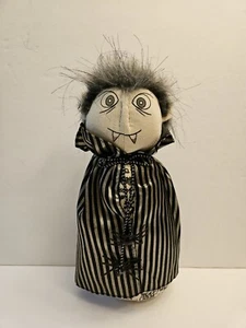 Halloween Bean Bag Vampire 12.5" Doll Decoration - Picture 1 of 12