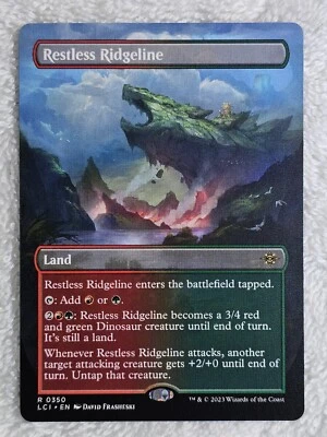 MTG Restless Ridgeline (Borderless) The Lost Caverns of Ixalan #350 Card Rare NM - Image 1 of 4