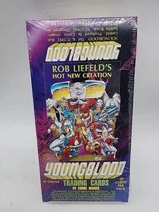 SEALED 1992 Youngblood Trading Card Box Factory Sealed 48 Packs (Comic Images) - Picture 1 of 3