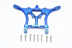GPM Blue Aluminum Rear Shock Tower Traxxas 2WD Stampede Rustler Slash XL-5 VXL - Picture 1 of 2
