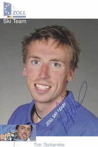 Tim TSCHARNKE - Deutschland, Silber Olympia 2010 Skilanglauf, Original-Autogramm - Picture 1 of 1