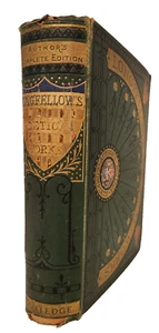 Antique The Poetical Works Of Henry Wadsworth Longfellow, Illustrated 1871 - Picture 1 of 9