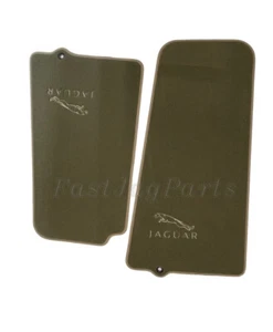 JAGUAR XK8 2005-2006 FLOOR MATS SABLE CASHMERE AET C2N3763AET GENUINE - Picture 1 of 5