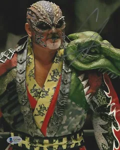 Great Muta Signed 8x10 Photo BAS COA All New Japan Pro Wrestling WCW Autograph 7 - Picture 1 of 5