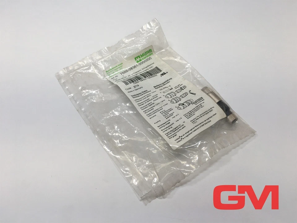 Murrelektronik MOSA M8 Buchse gerade 7000-08361-0000000 female M8 Bu. 0° A-kod. - Bild 1 von 4