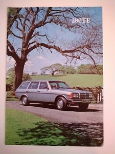 MERCEDES 280 TE 280TE Specification + Technical Data Brochure Booklet Sept 1979 - Picture 1 of 1