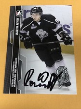 Martin Reway Signed Gatineau Olympiques QMJHL Card Montreal Canadiens 1